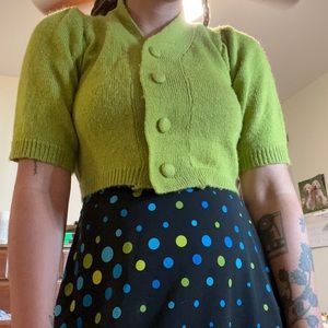 Vintage look crop top